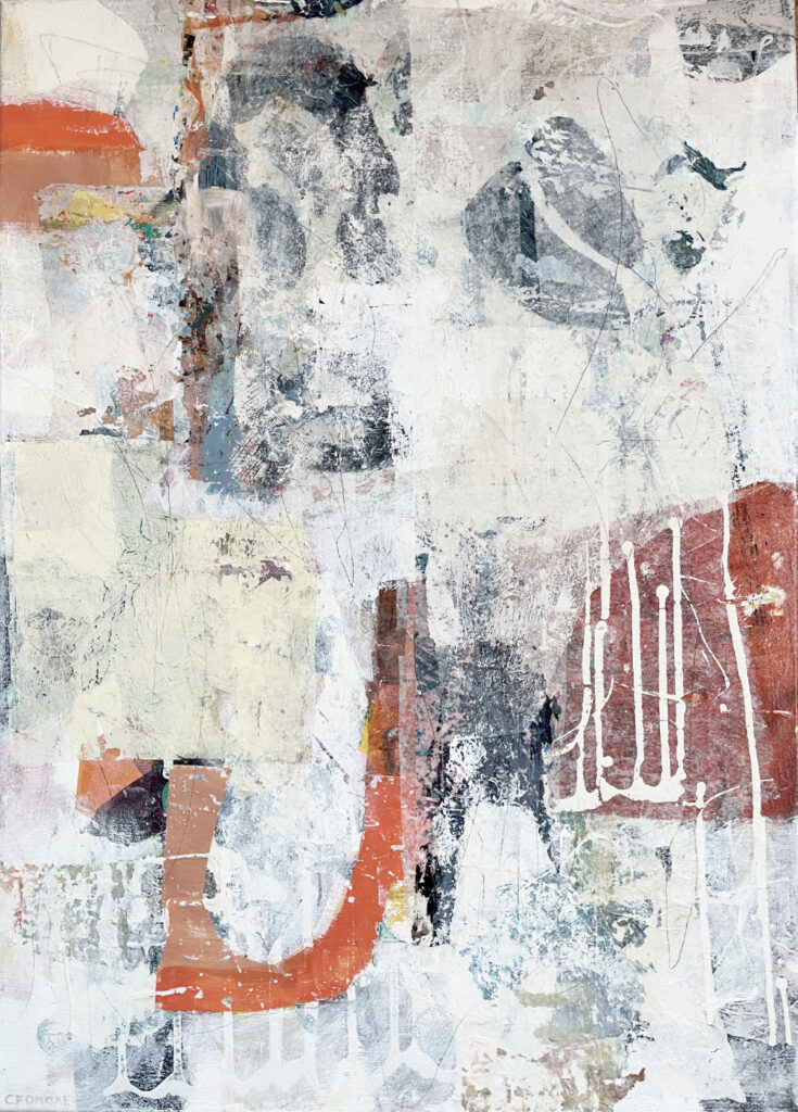 Abstract 7169 op canvas