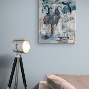 Abstract 7173 gepresenteerd aan de muur